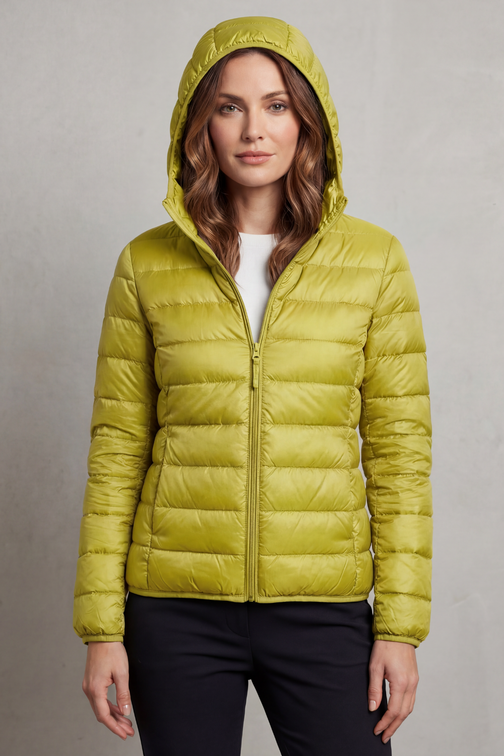 Hooded Puffer Jacket – Lightweight & Packable