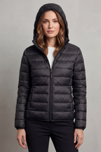 Hooded Puffer Jacket – Lightweight & Packable