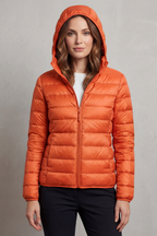 Hooded Puffer Jacket – Lightweight & Packable
