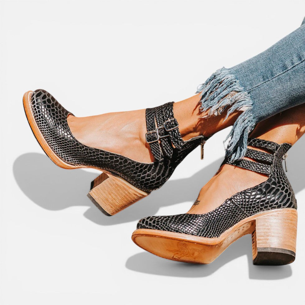 Buckle Ankle Boots