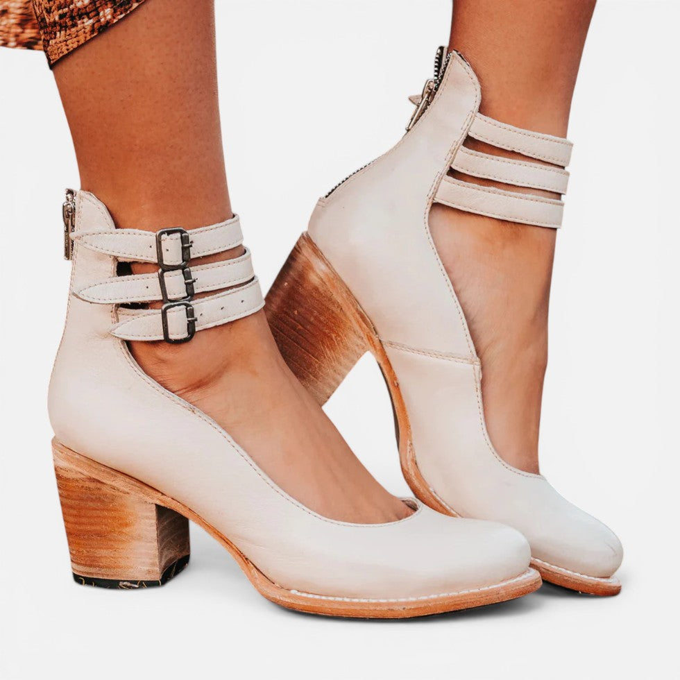 Buckle Ankle Boots