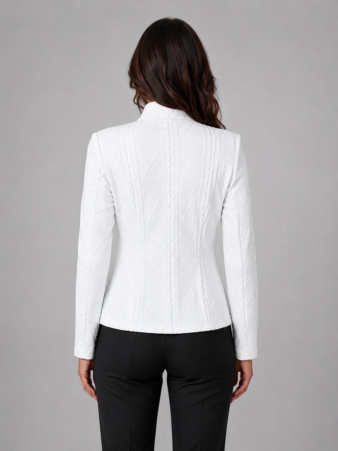 Textured Tailored Blazer