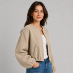 Bomber Jacket Lightweight Zip Up