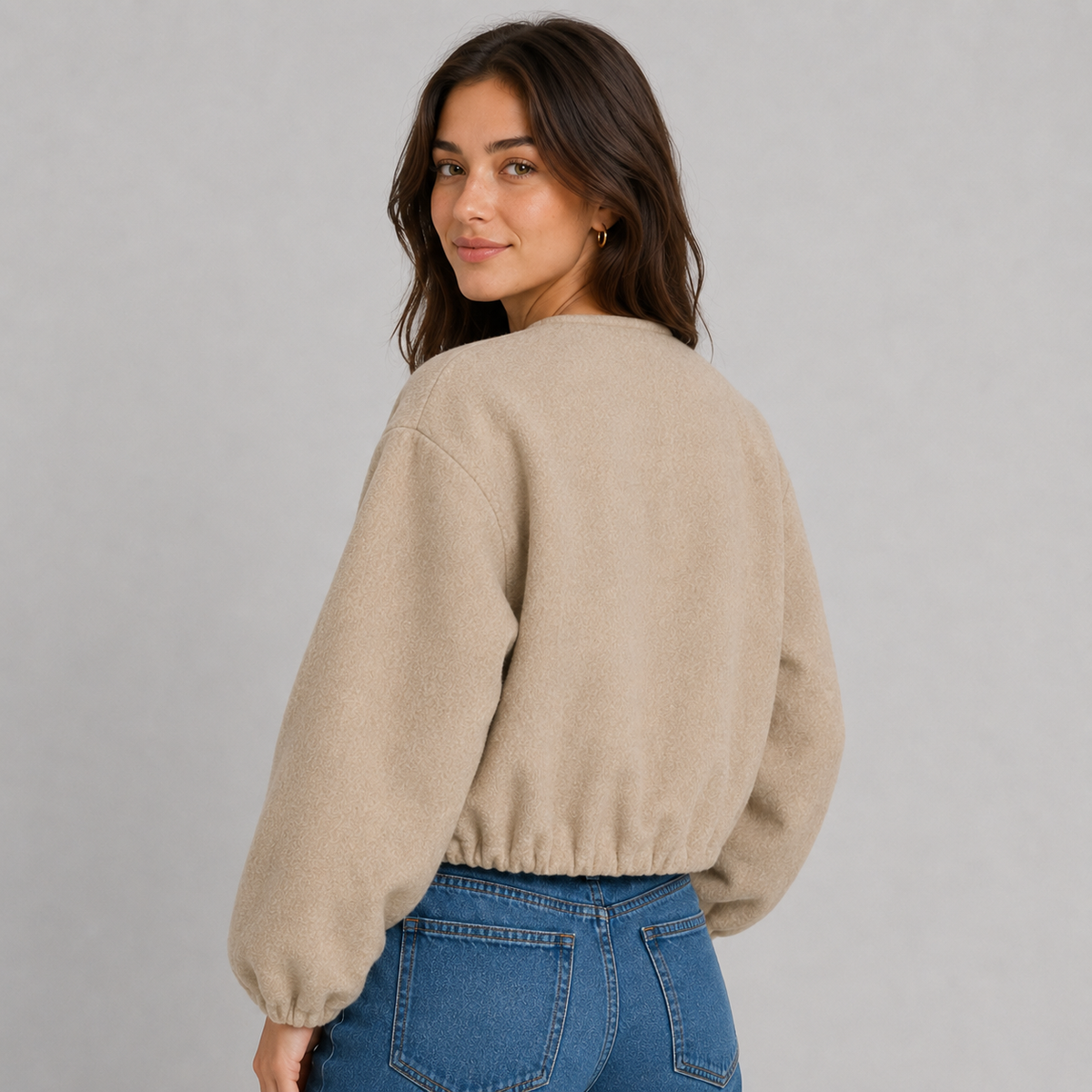 Bomber Jacket Lightweight Zip Up