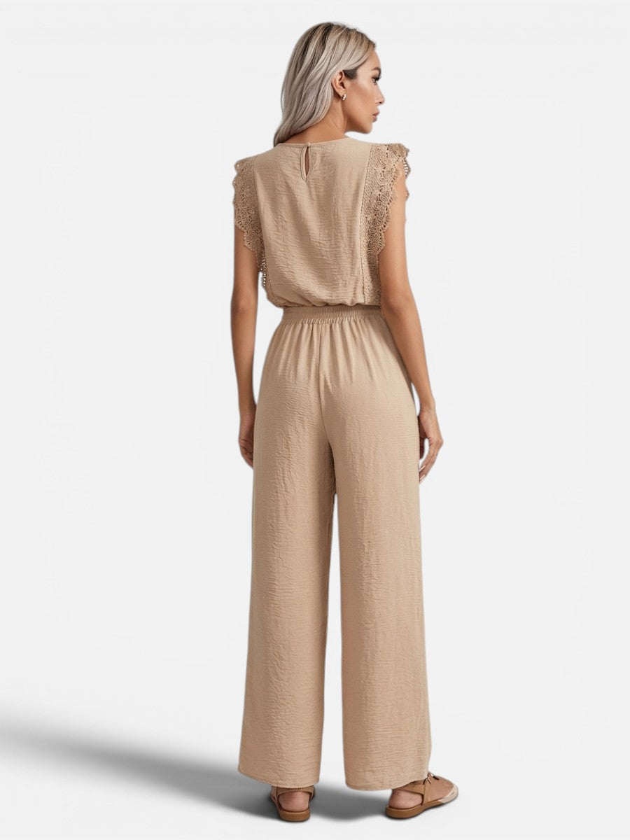 Wide Leg Trouser Set
