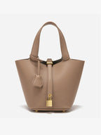 Leather Bucket Bag