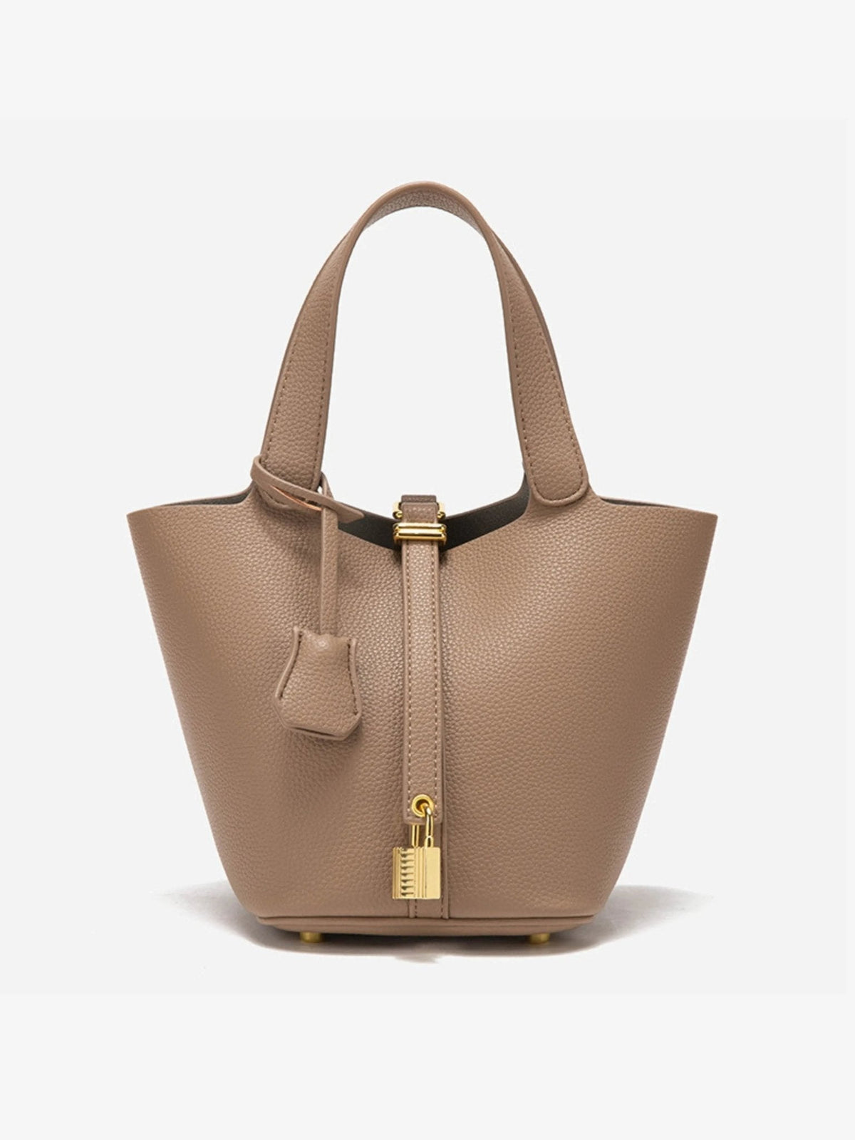 Leather Bucket Bag