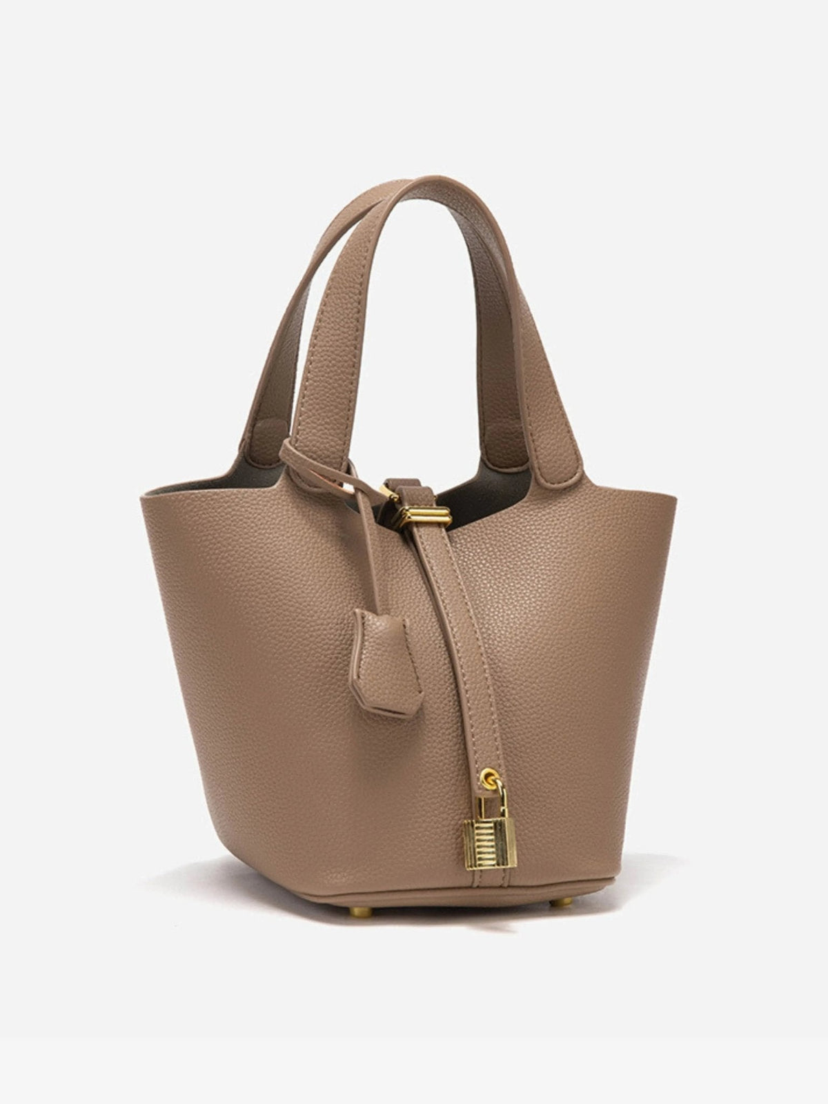 Leather Bucket Bag