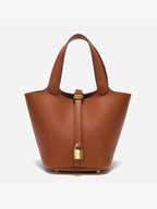 Leather Bucket Bag