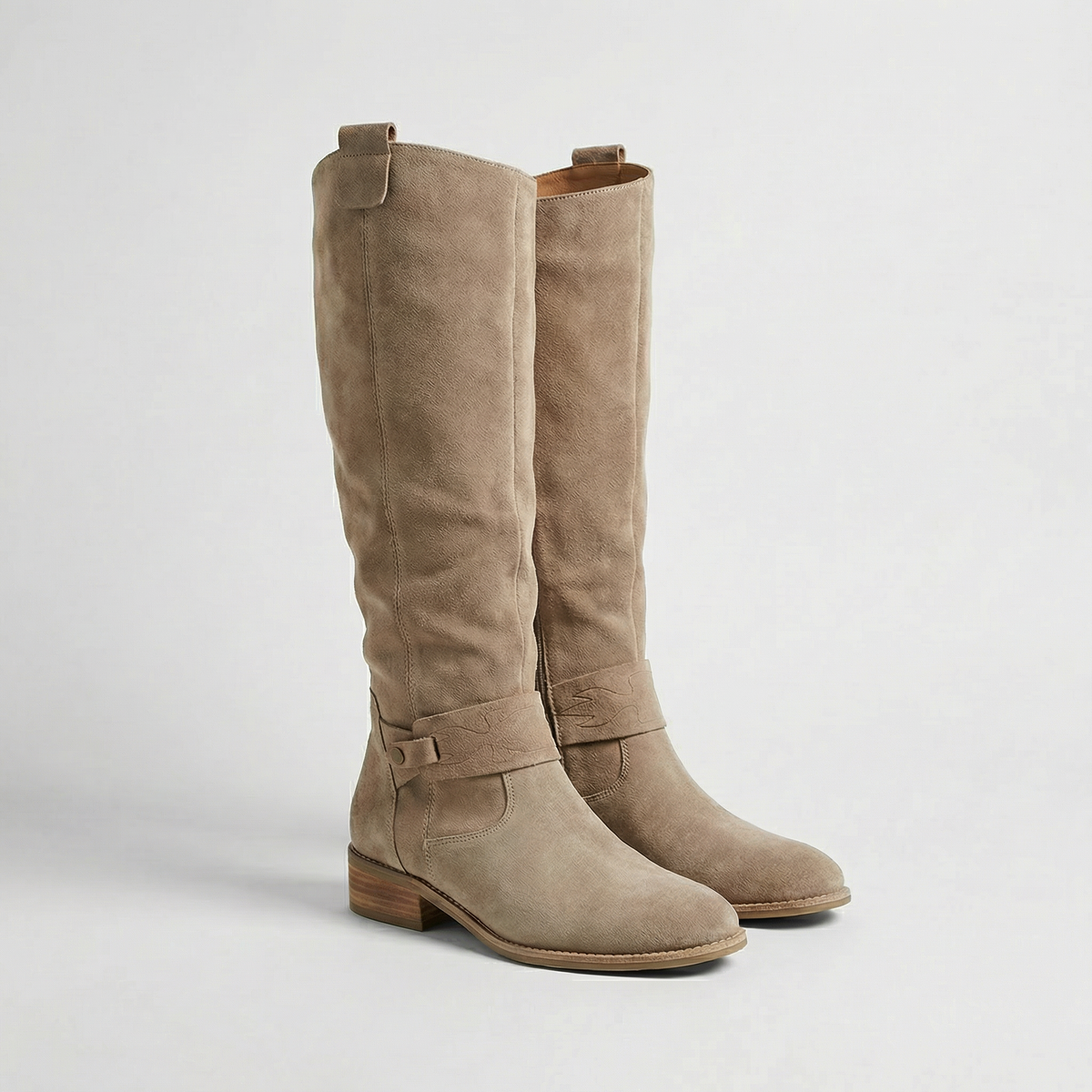 Knee-High Slouch Boots