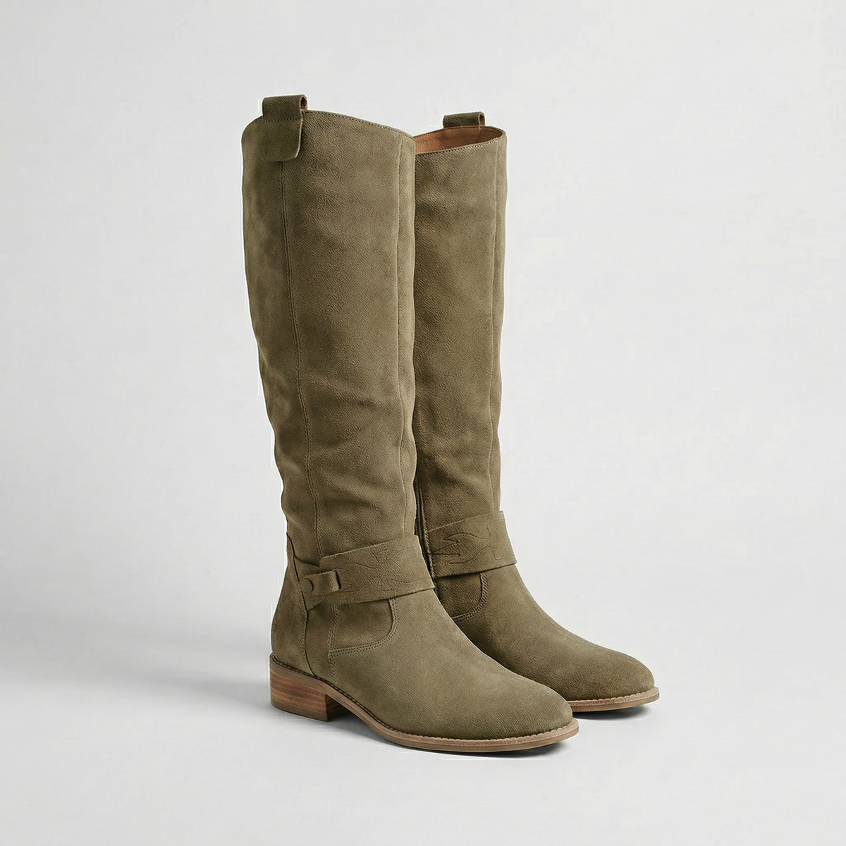 Knee-High Slouch Boots