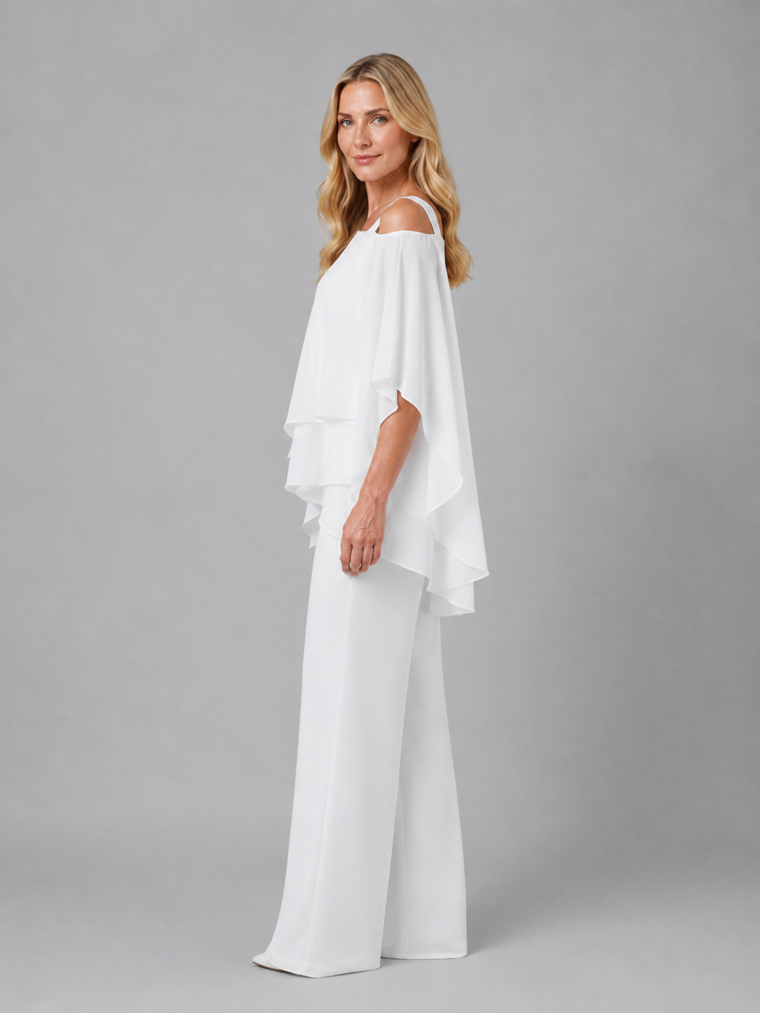 Layered Chiffon Set