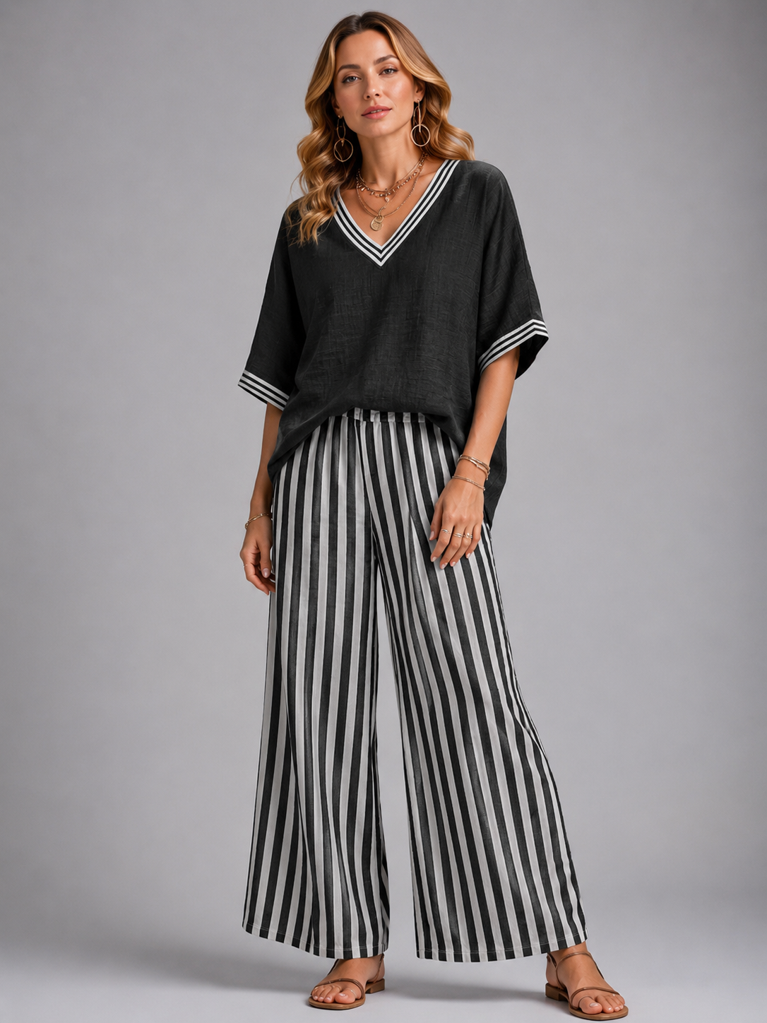 Linen Two-Piece Set