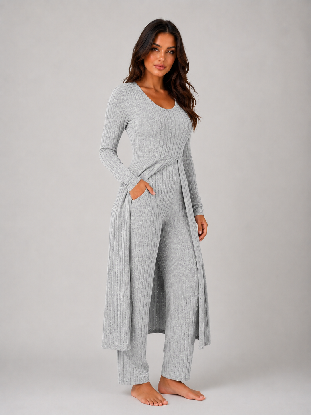 Ribbed Lounge Set