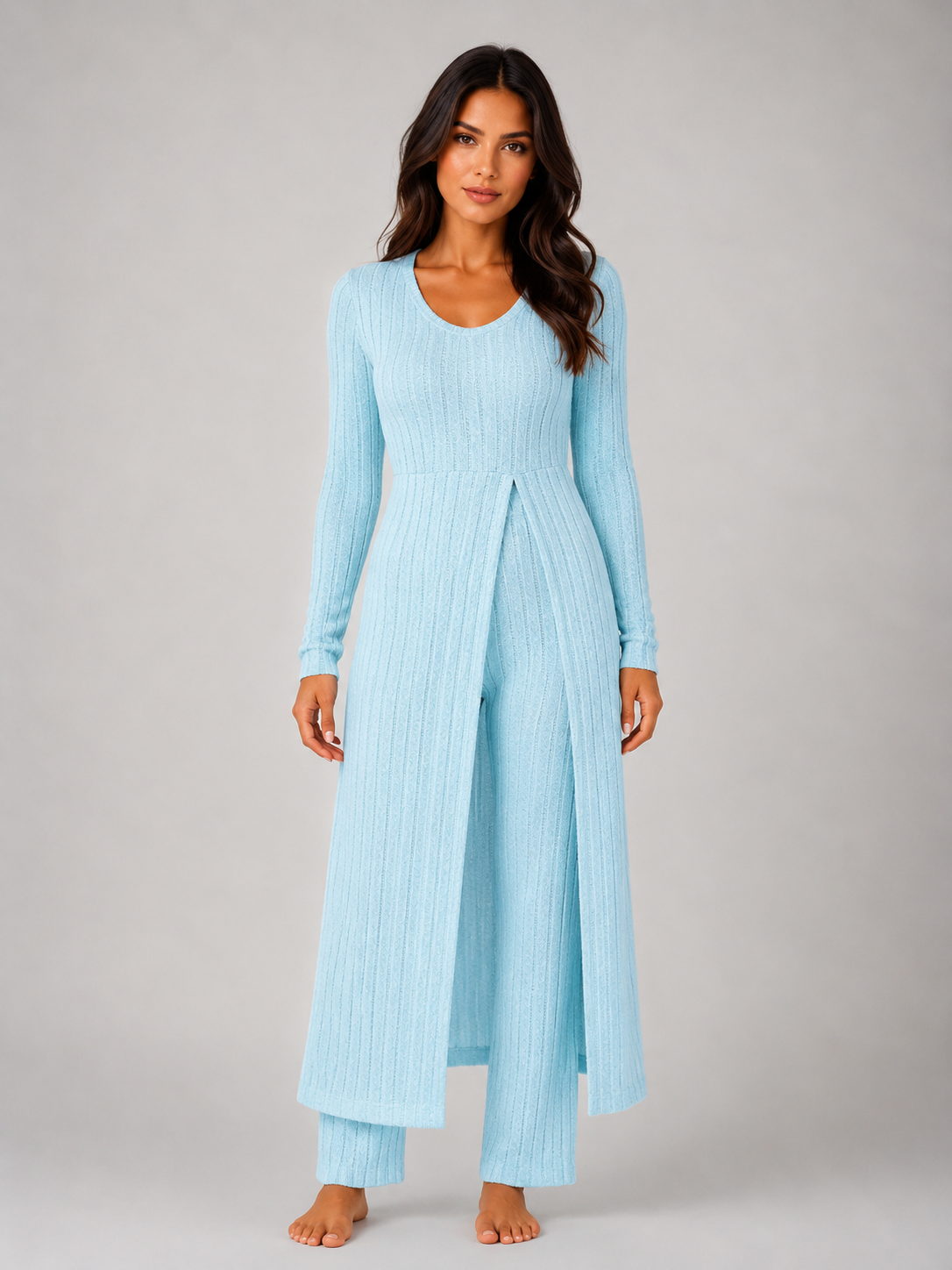 Ribbed Lounge Set