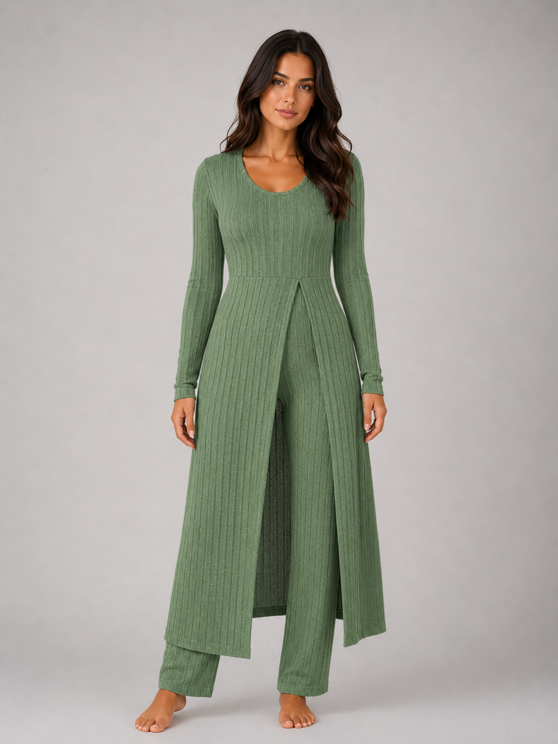 Ribbed Lounge Set