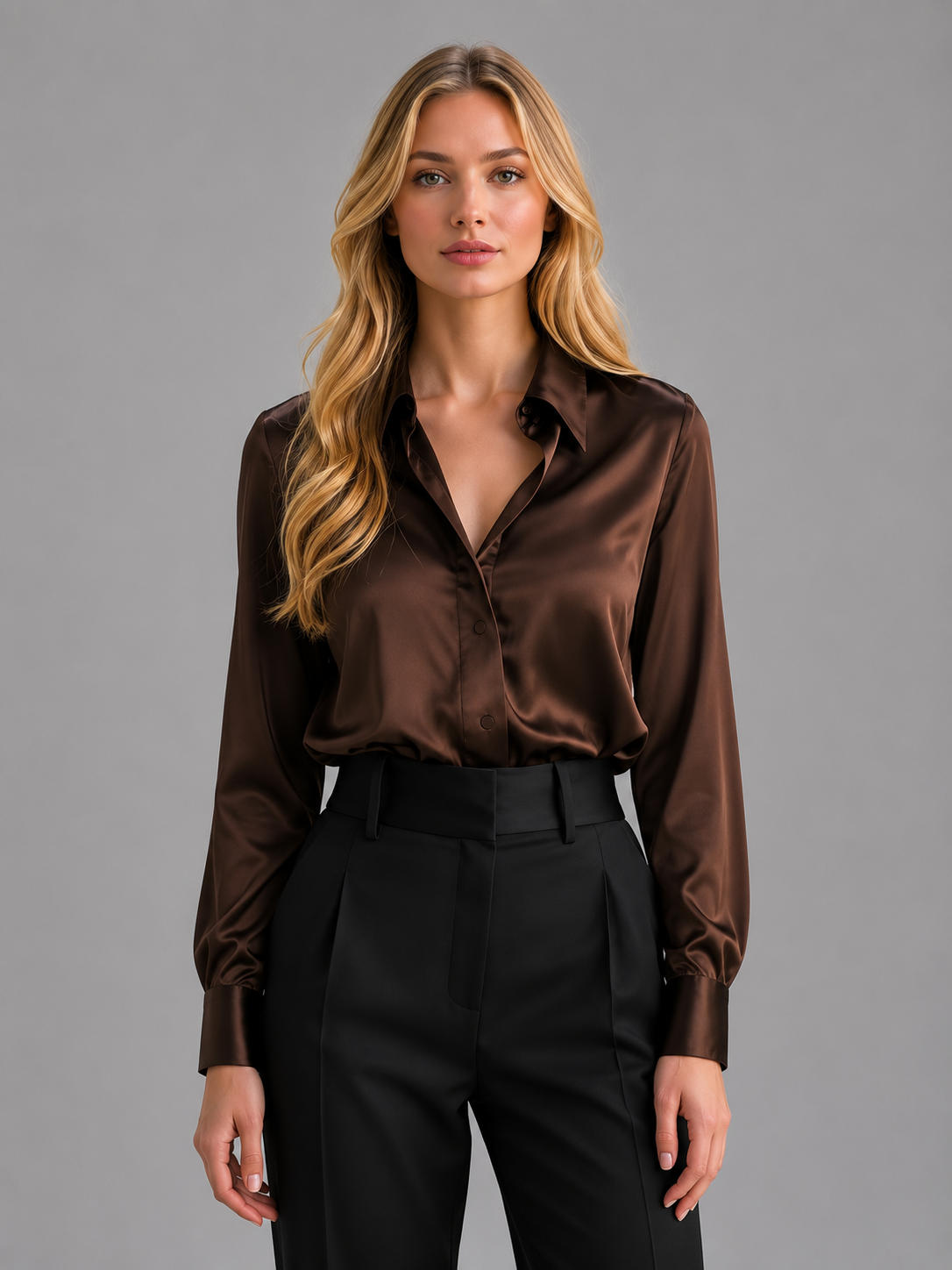 Satin Feel Blouse