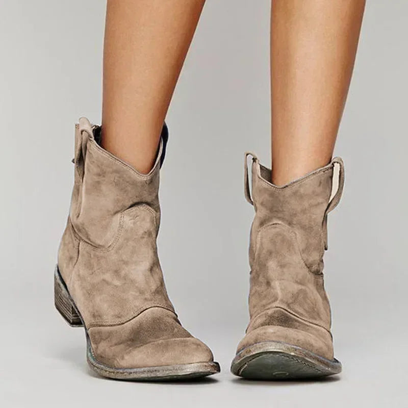 Western Ankle Boots