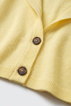 Aster – Sweater Cardigan, Hooded Button-Up Knit