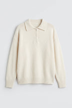 Sweater – Ribbed Knit Relaxed Fit