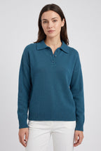 Sweater – Ribbed Knit Relaxed Fit