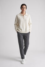 Sweater – Ribbed Knit Relaxed Fit