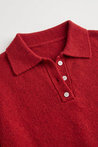 Sweater – Ribbed Knit Relaxed Fit
