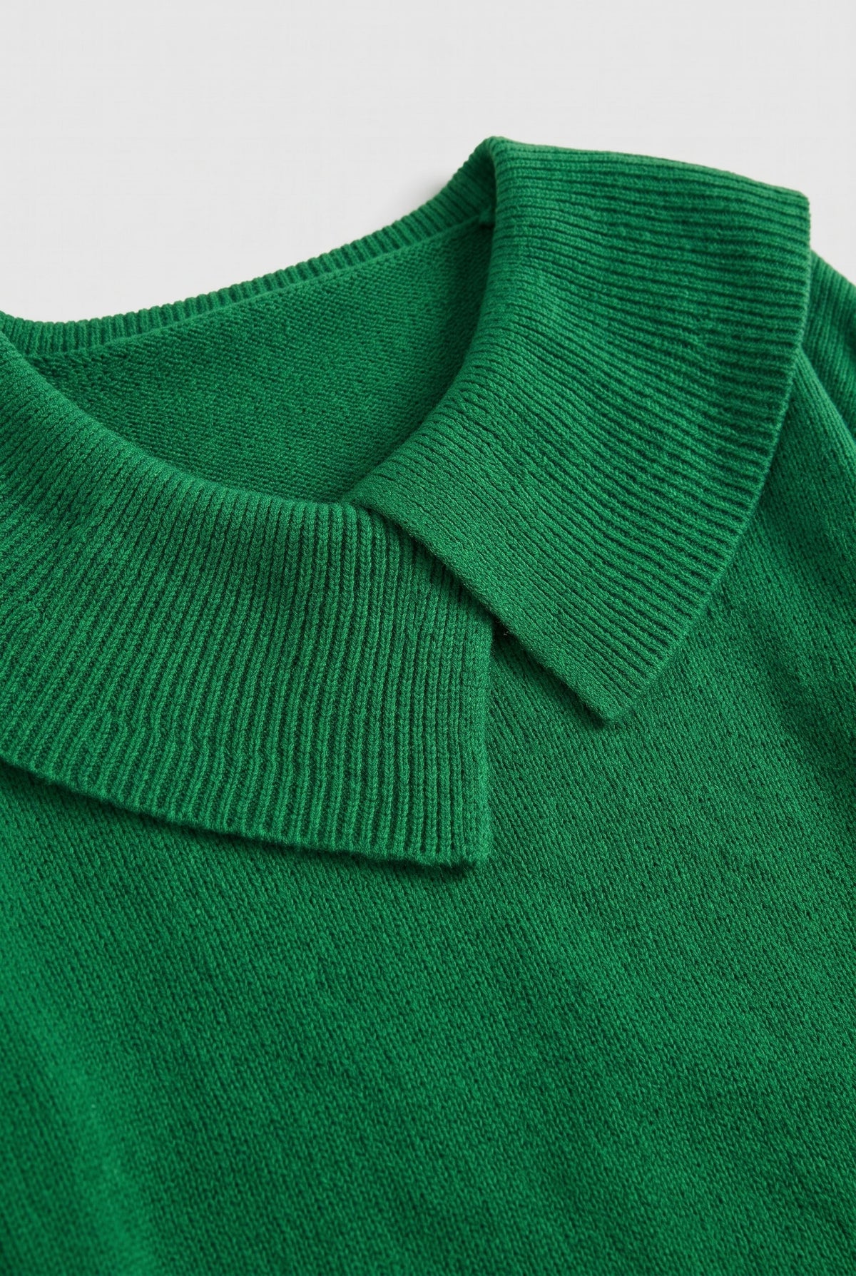 Sweater – ribbed knit relaxed fit long sleeve
