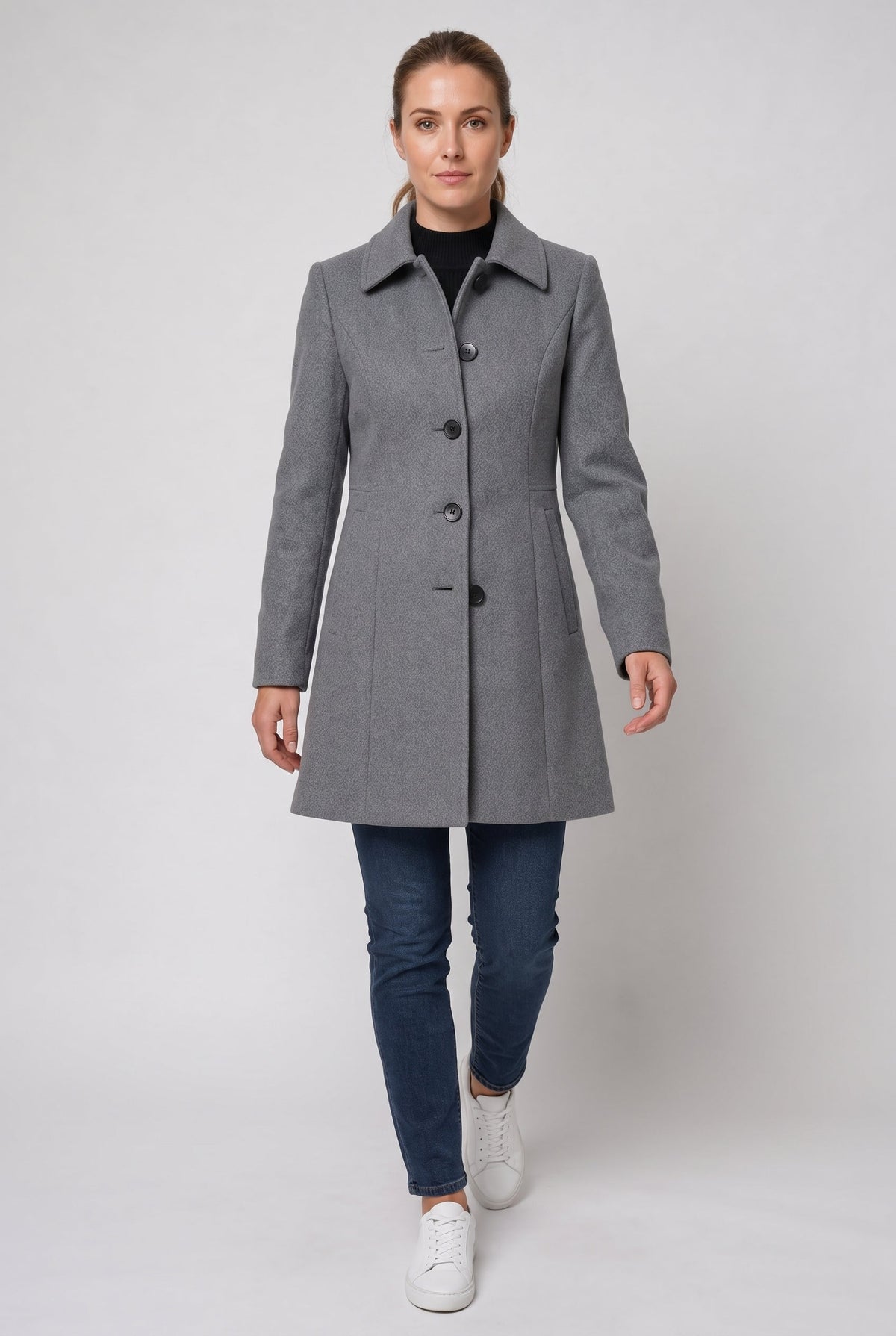 Jacket – Women's Regular Fit Fit & Flare Coat