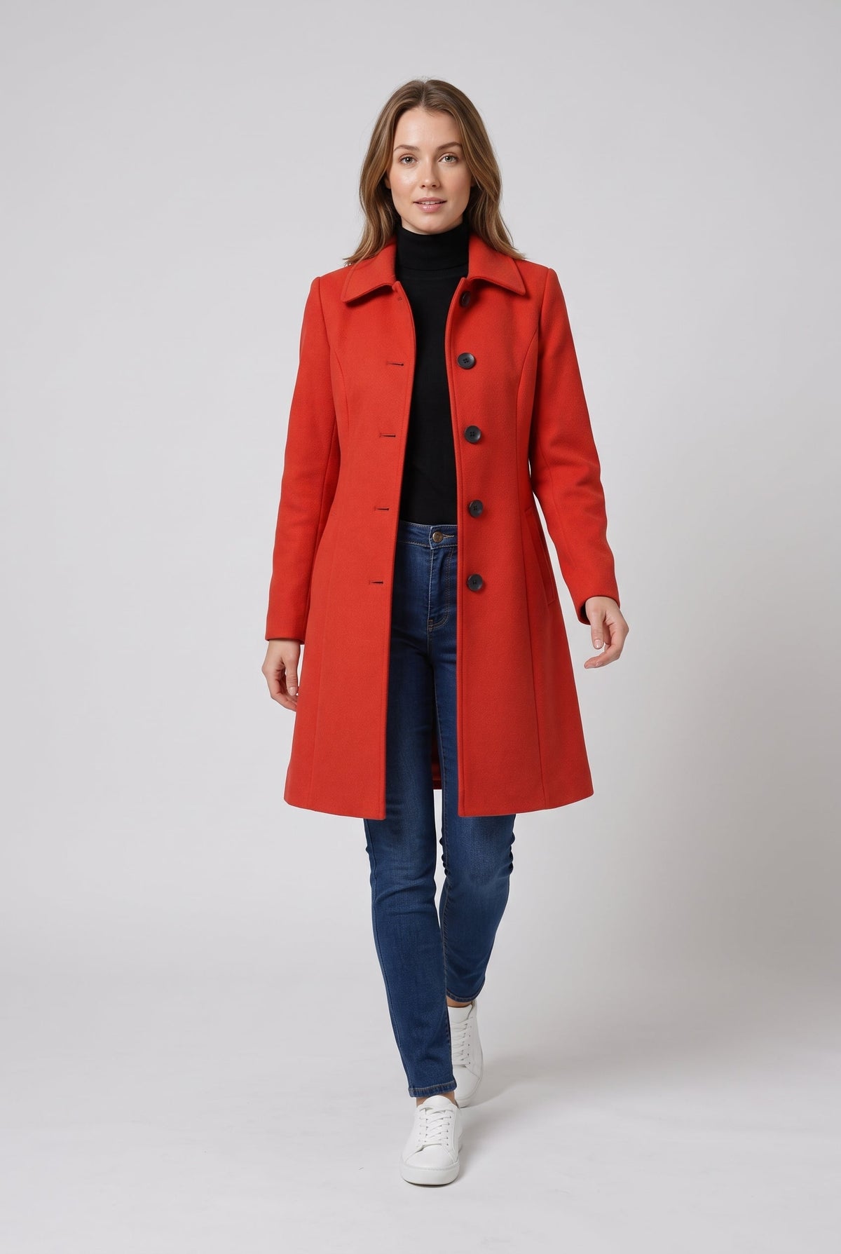 Jacket – Women's Regular Fit Fit & Flare Coat