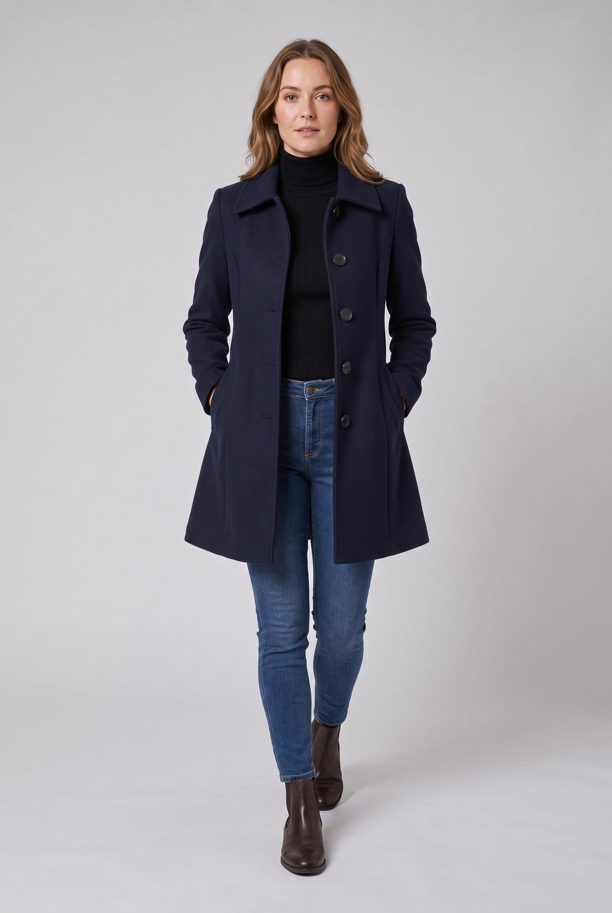 Jacket – Women's Regular Fit Fit & Flare Coat