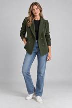 Knit Jacket – Women's Knit Sleeve Blazer Jacket