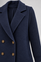 Knit Jacket – Women's Knit Sleeve Blazer Jacket