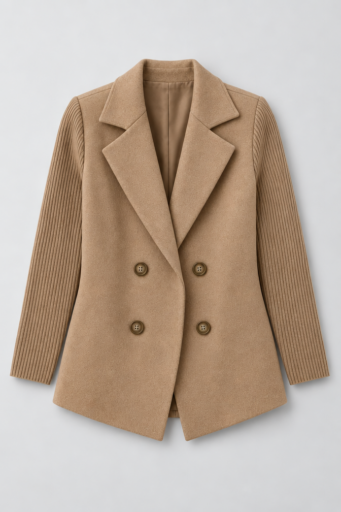 Knit Jacket – Women's Knit Sleeve Blazer Jacket