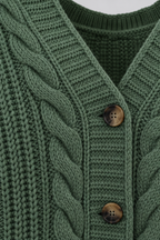 Mira – Women's Oversized Cable Knit Cardigan