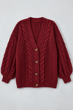 Mira – Women's Oversized Cable Knit Cardigan