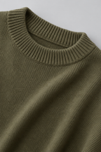 Cashmere Sweater – Oversized Batwing Asymmetric Hem
