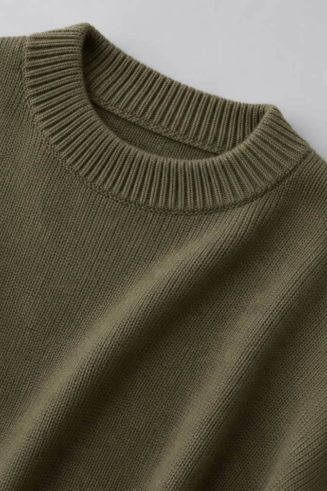 Cashmere Sweater – Oversized Batwing Asymmetric Hem