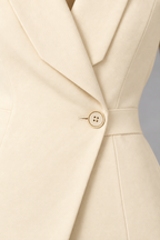 Suit – Women's Business Suit with Wide-Leg Trousers