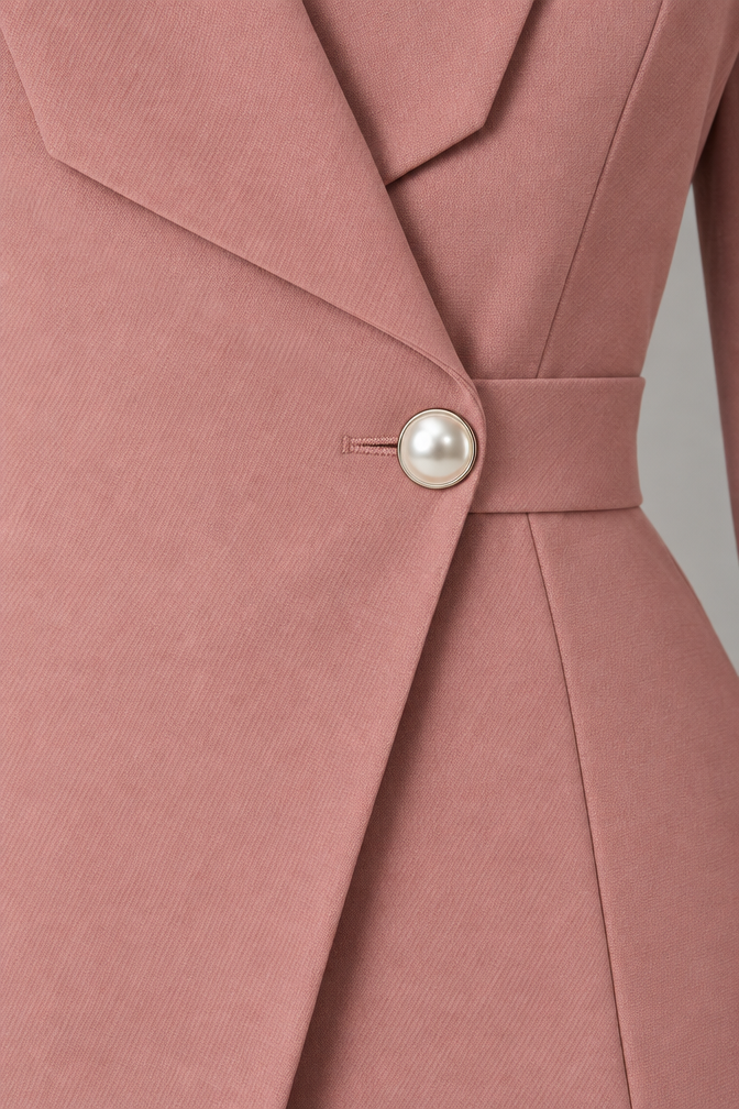 Suit – Women's Business Suit with Wide-Leg Trousers