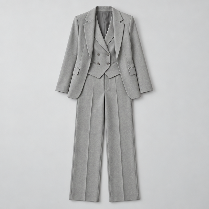 Avery – Women's Three-Piece Coat Suit Set