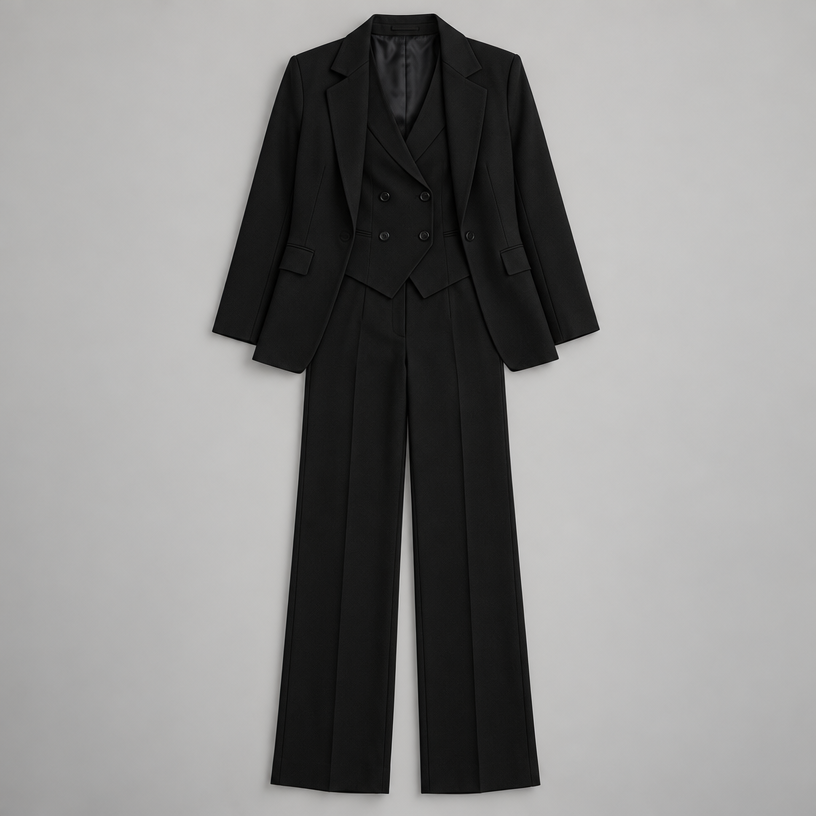 Avery – Women's Three-Piece Coat Suit Set