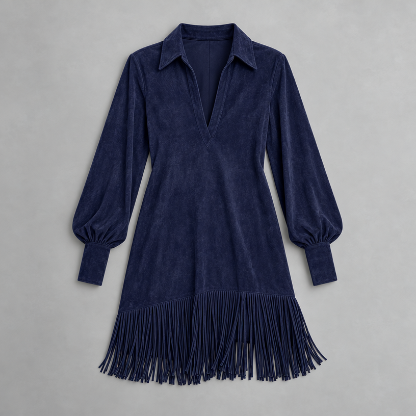 Mini Dress – Tassel Relaxed Fit