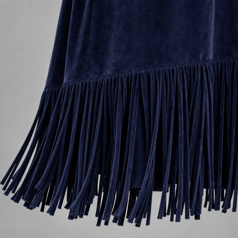 Mini Dress – Tassel Relaxed Fit