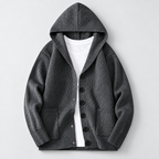 Cardigan – Hooded Knit Cardigan Sweater