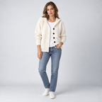 Cardigan – Hooded Knit Cardigan Sweater