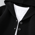 Cardigan – Hooded Knit Cardigan Sweater