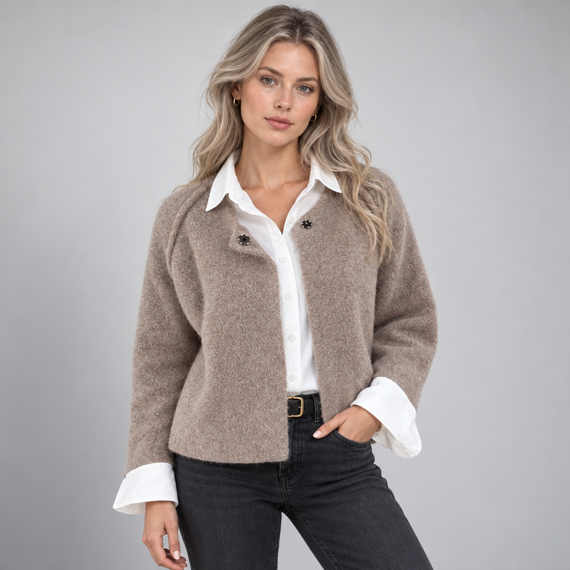 Jacket – Women's Cropped Oversized Jacket