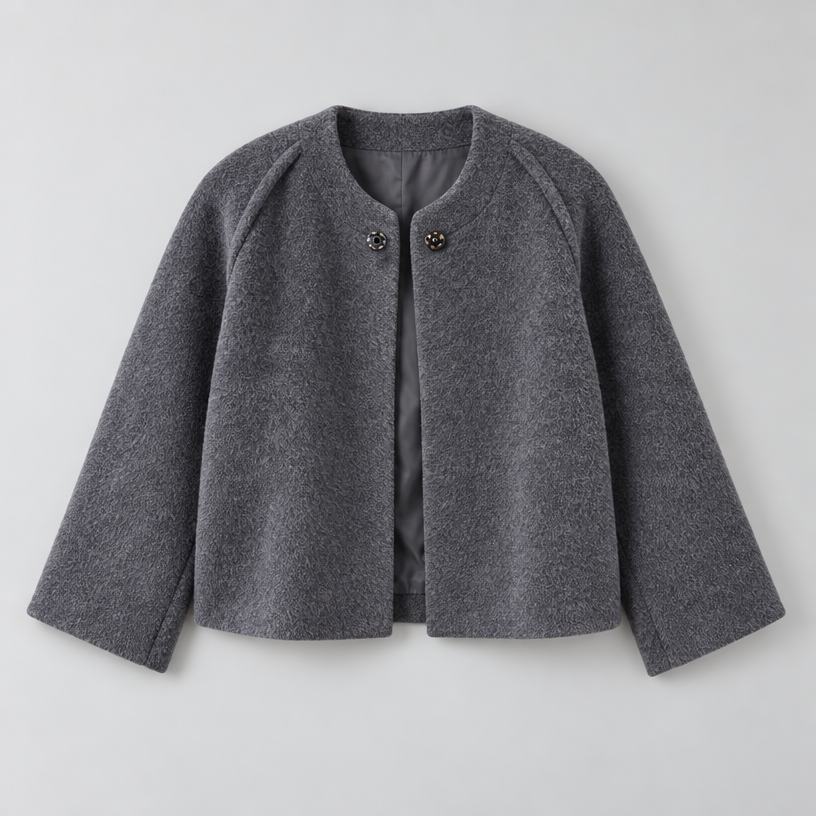 Jacket – Women's Cropped Oversized Jacket