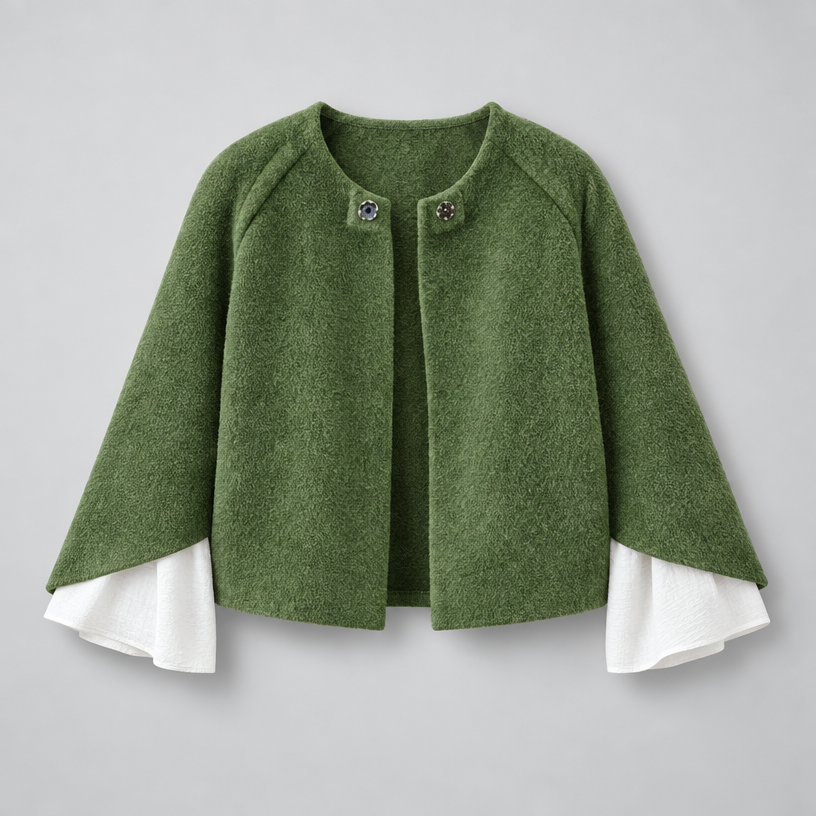 Jacket – Women's Cropped Oversized Jacket